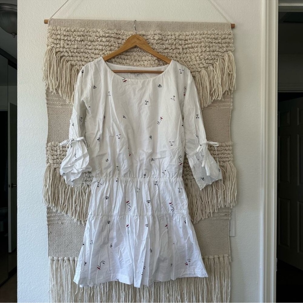 Madewell Faces Tiered Dress